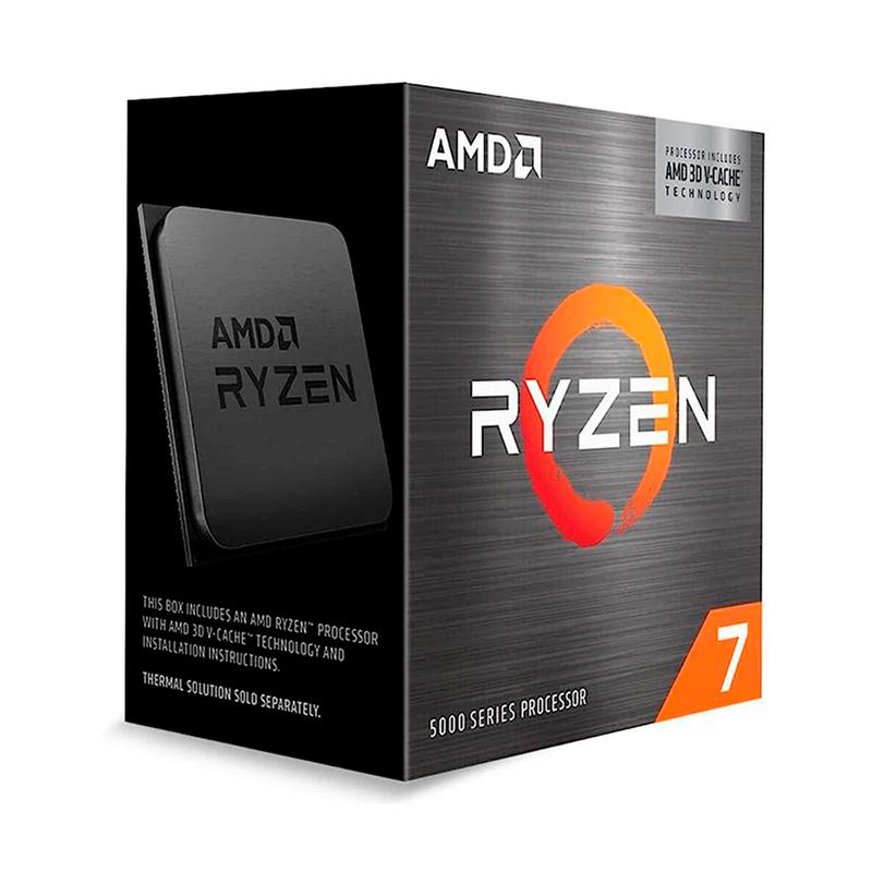 PROCESADOR AMD RYZEN 7 5700X3D AM4 3.0GHZ 4.1GHZ NO FAN/ NO VÍDE